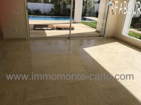 Villa haut standing neuve avec piscine à Souissi