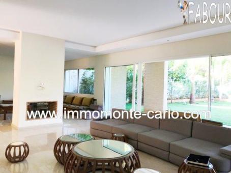 Villa neuve style moderne en location à Souissi