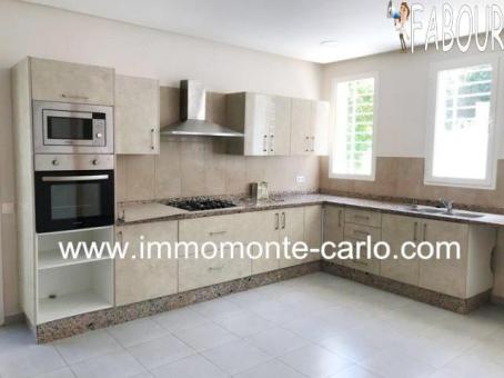 Villa neuve style moderne en location à Souissi