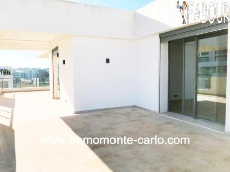 A vendre appartement de standing  avec  grande terrasse Souissi